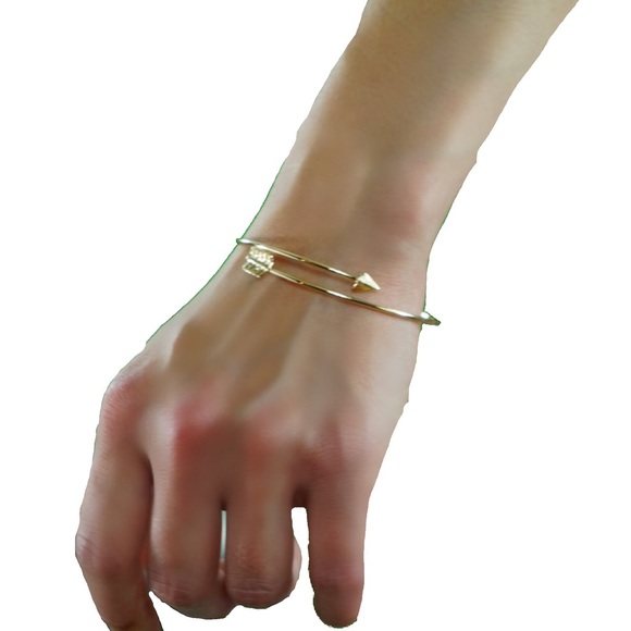 Jewelry Gold Arrow Bracelet Bangle For Women Of Girls Poshmark